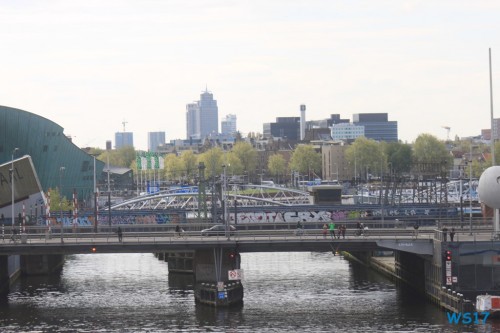 Amsterdam 17.04.19 - Unsere Jubiläumsfahrt von Gran Canaria nach Hamburg AIDAsol Westeuropa