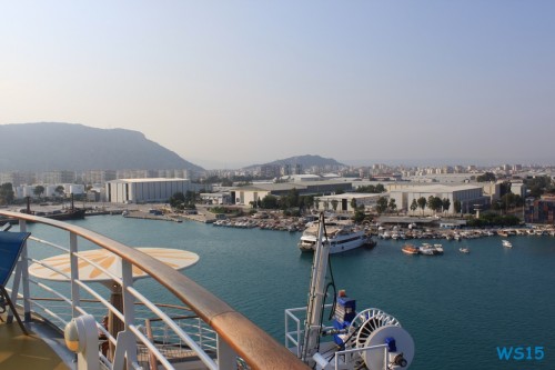 Antalya 13.07.12 - Türkei Griechenland Rhodos Kreta Zypern Israel AIDAdiva Mittelmeer