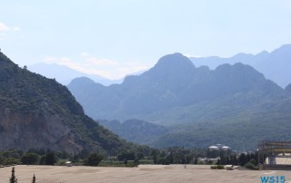 Antalya 13.07.19 - Türkei Griechenland Rhodos Kreta Zypern Israel AIDAdiva Mittelmeer