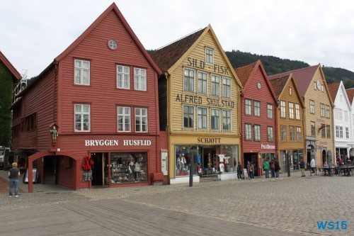 Bryggen Bergen 12.08.20 - Norwegen Island Schottland AIDAmar Nordeuropa