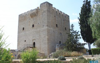 Burg Kolossi Limassol 13.07.20 - Türkei Griechenland Rhodos Kreta Zypern Israel AIDAdiva Mittelmeer