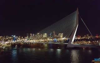 Erasmusbrücke Rotterdam 17.01.05 - Jahreswechsel auf der AIDAprima Metropolen