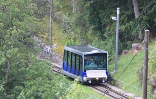 Fløi-Bahn Fløyen Bergen 15.08.10 - Norwegen Fjorde England Frankreich Spanien Portugal Marokko Kanaren AIDAsol Nordeuropa Westeuropa