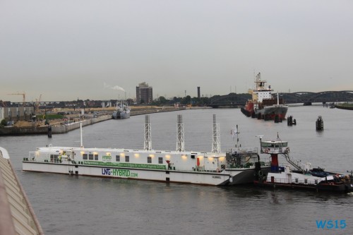 LNG Hybrid Barge Hamburg 15.05.18 – Metropolen England Niederlande AIDAsol Kurzreise 064 LNG Hybrid Barge Hamburg 15.05.18 - Metropolen England Niederlande AIDAsol Kurzreise