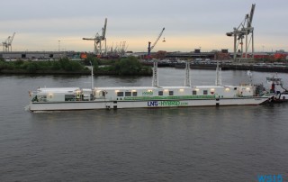 LNG Hybrid Barge Hamburg 15.05.18 - Metropolen England Niederlande AIDAsol Kurzreise