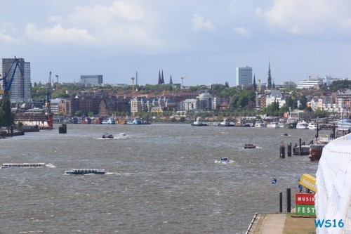 Hamburg 16.05.14 - Kurztour mit strahlender Sonne ohne das Schiff zu verlassen