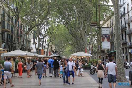 La Rambla Barcelona 16.07.20 – Die kleinen Perlen des Mittelmeers AIDAstella La Rambla Barcelona 16.07.20 - Die kleinen Perlen des Mittelmeers AIDAstella