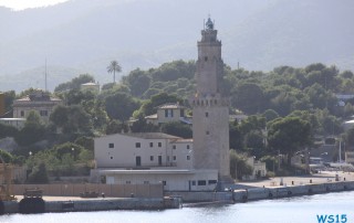 Palma de Mallorca 14.08.27 - Tunesien Italien Korsika Spanien AIDAblu Mittelmeer