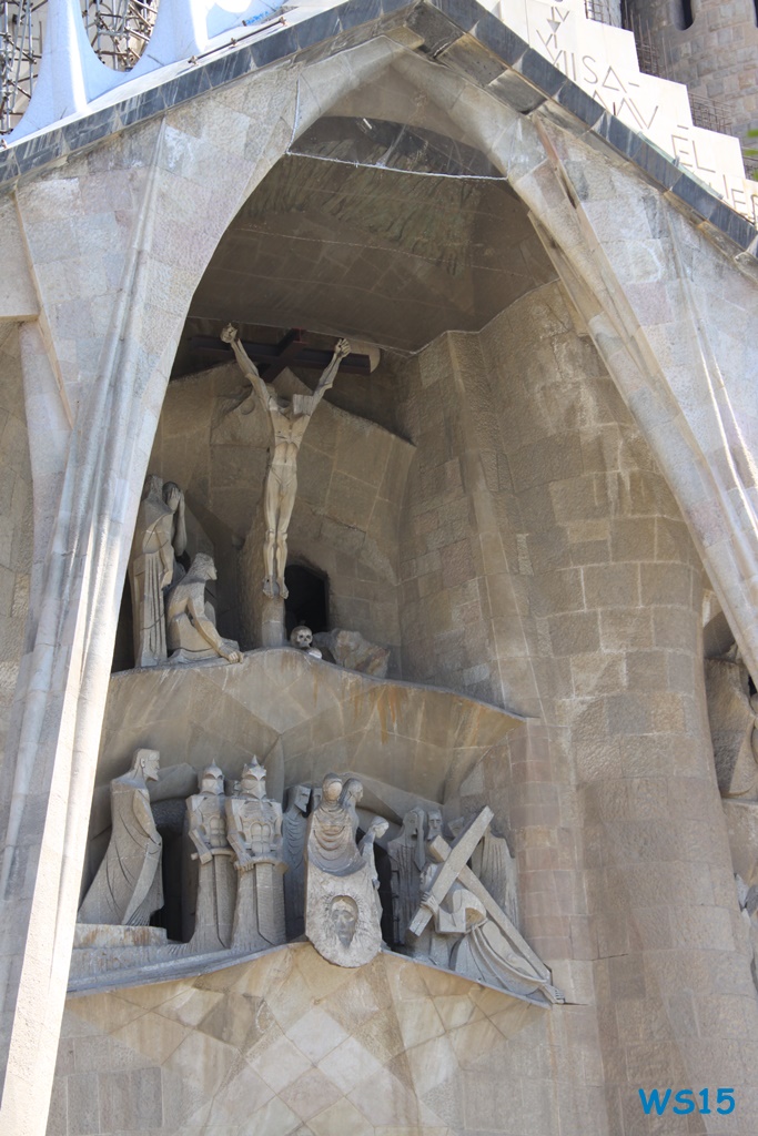 Sagrada Família Barcelona 14.08.26 - Tunesien Italien Korsika Spanien AIDAblu Mittelmeer