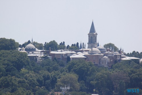 Stadt der Tageszeiten Istanbul 13.07.15 - Türkei Griechenland Rhodos Kreta Zypern Israel AIDAdiva Mittelmeer