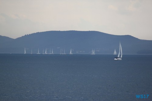 Zadar 17.10.06 - Historische Städte an der Adria Italien, Korfu, Kroatien AIDAblu